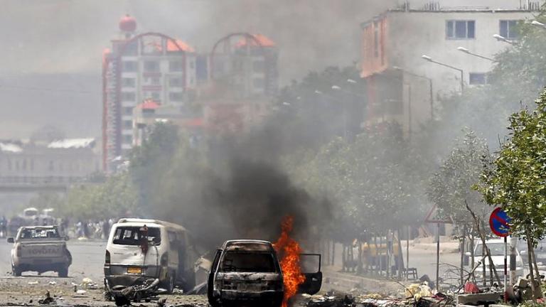 Έκρηξη παγιδευμένου με εκρηκτικά αυτοκινήτου