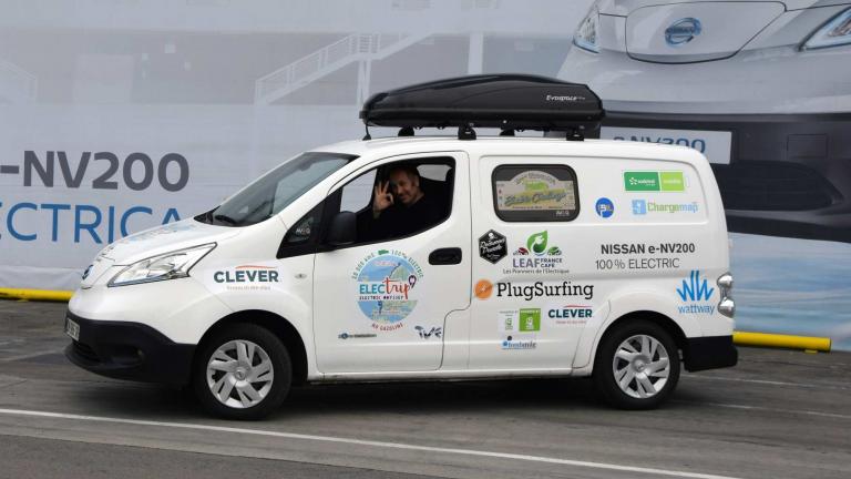 Ευρωπαϊκή περιοδεία 10.000 χιλιομέτρων για το ηλεκτροκίνητο Nissan e-NV200
