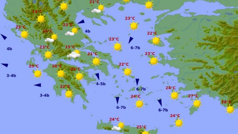  Βοριάδες και βροχές το τριήμερο της Παναγίας  