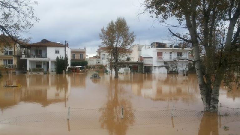 Μεγάλες καταστροφές για τους βιοκαλλιεργητές από τις πλημμύρες στην Επανομή