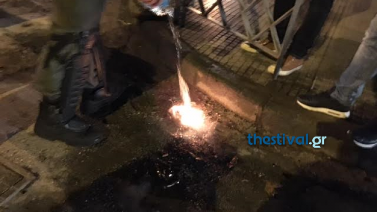 Από την επίθεση δεν προκλήθηκαν φθορές