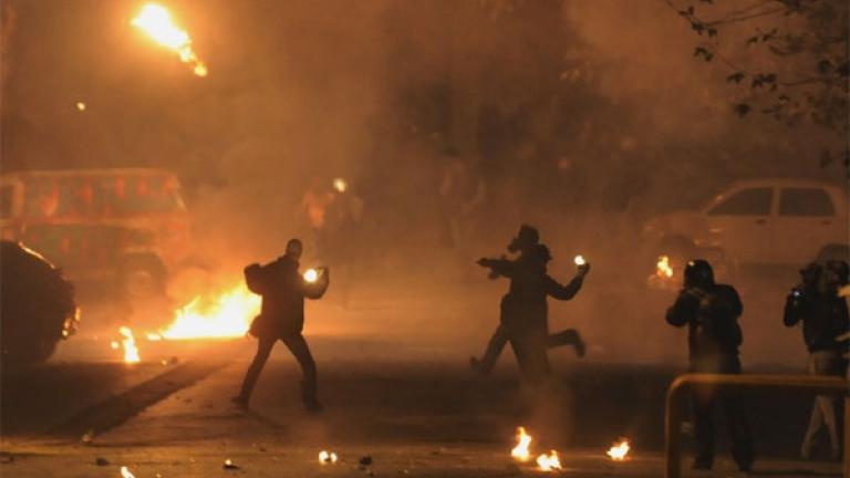 Επτά προσαγωγές για επεισόδια στα Εξάρχεια