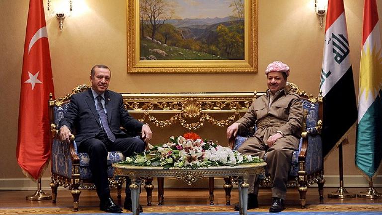 Συνάντηση Ερντογάν-Μπαρζανί για κοινό μέτωπο ενάντια στον ISIS και το PKK