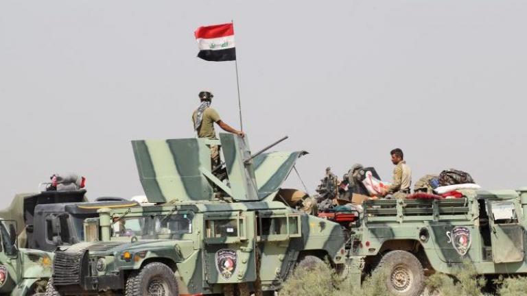 Μόλις 3 χλμ. από το κέντρο της Φαλούτζα ο ιρακινός στρατός