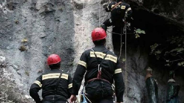 Επιχείρηση διάσωσης τουριστά σε φαράγγι στην Κρήτη  