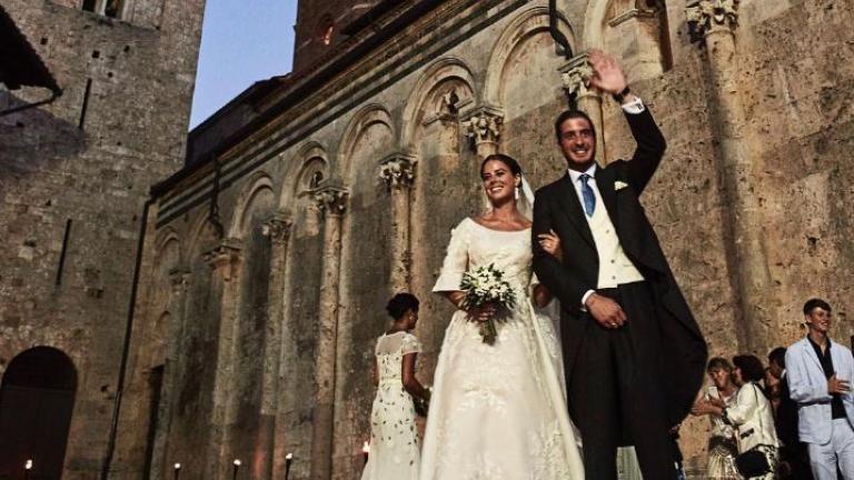 Χανδρής-Φόρτε: Ένας παραμυθένιος γάμος στην Τοσκάνη (ΦΩΤΟ)