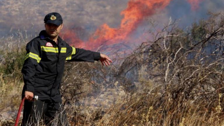 Πυρκαγιά στο ρέμα της Χελιδονούς