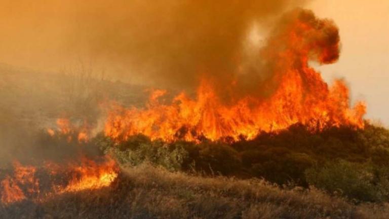 Για τρίτη φορά στις φλόγες η Εύβοια - Καίγεται δασική έκταση στην Κάρυστο