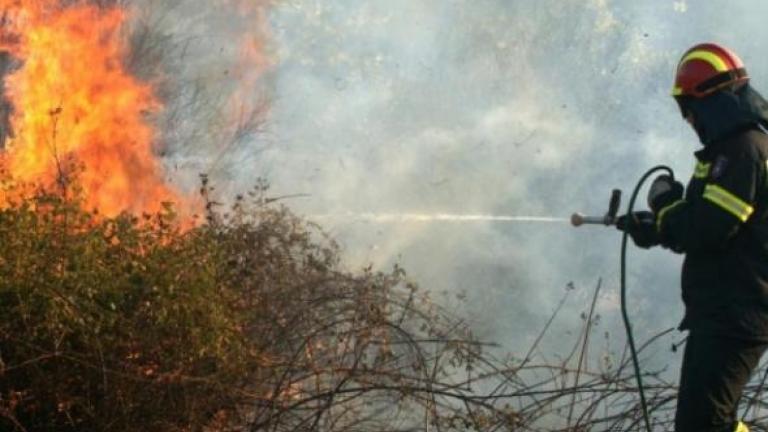 Ηράκλειο: Υπό έλεγχο η πυρκαγιά σε περιοχή του Κρουσώνα