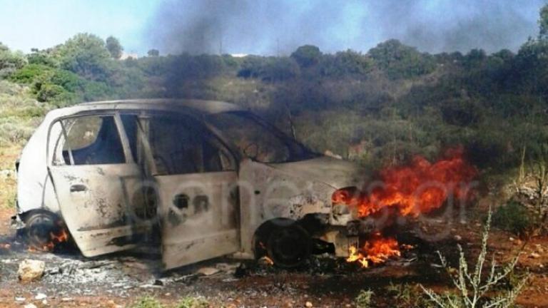 Χανιά: Δεν ήθελε να περάσει το αμάξι στην κυριότητα της πρώην γυναίκας του και το έκαψε (ΦΩΤΟ) 