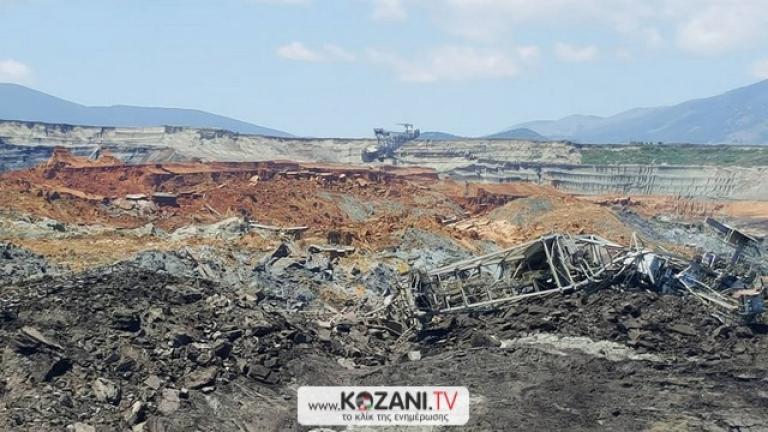 Κοζάνη: Μεγάλη καταστροφή σε ορυχείο - Σε κατάσταση έκτακτης ανάγκης κηρύσσονται οι Ανάργυροι (BINTEO)