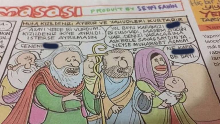 Σατιρικό περιοδικό στην Τουρκία έκλεισε και όλοι οι εργαζόμενοι απολύθηκαν εξαιτίας γελοιογραφίας του Μωυσή