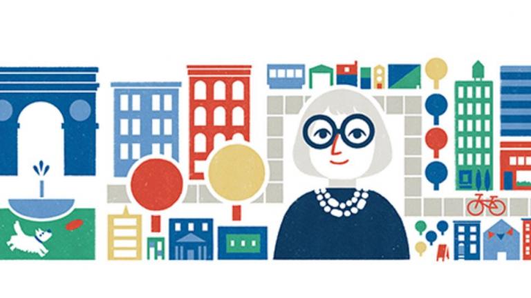 Jane Jacobs: H google αφιερώνει το  Doodle της Τετάρτης (05/04) στην Αμερικανίδα πολεοδόμο  