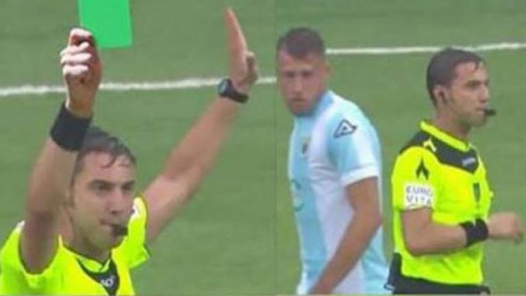 Η πρώτη πράσινη κάρτα σε παίκτη της Βιτσέντζα