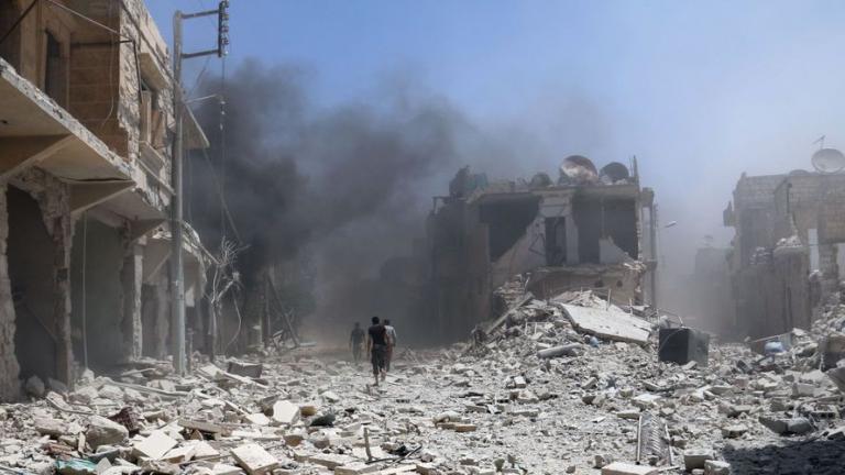 Χαλέπι: οι σφοδρότεροι βομβαρδισμοί των τελευταίων δύο χρόνων