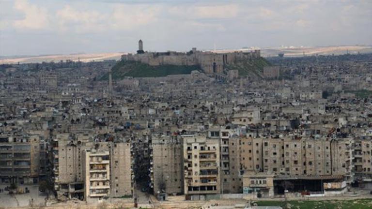 Πυρά στο Χαλέπι μετά τη λήξη της κατάπαυσης του πυρός