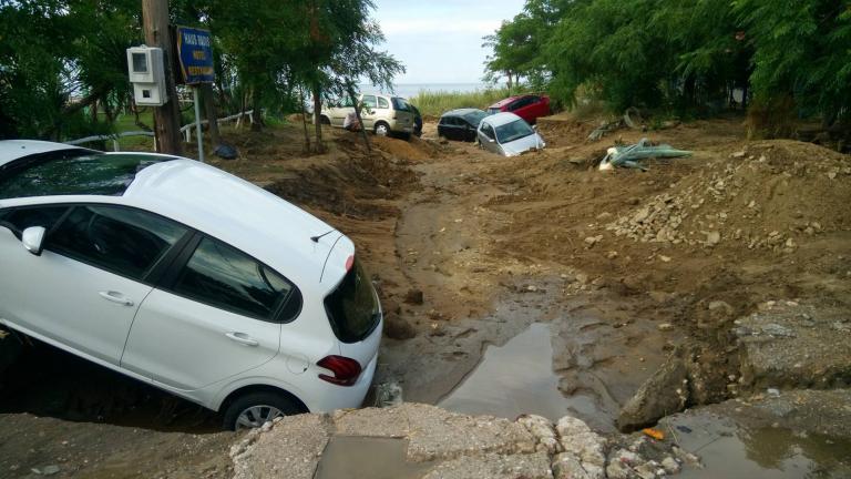 Ξεκίνησαν οι πρώτες καταγραφές ζημιών από κλιμάκια μηχανικών στη Σιθωνία Χαλκιδικής (ΦΩΤΟ)