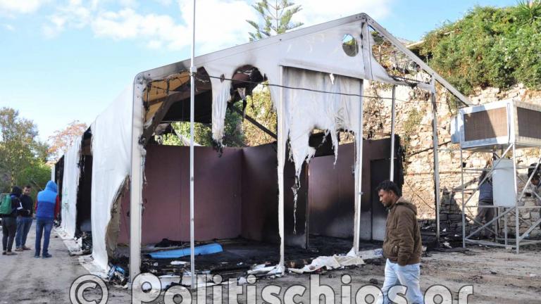 Η επόμενη μέρα των επεισοδίων στη Χίο (ΦΩΤΟ+ΒΙΝΤΕΟ)