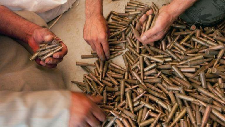 Περισσότερες από 1.000 σφαίρες καλάσνικοφ εντοπίστηκαν σε τσουβάλια στην Κόνιτσα