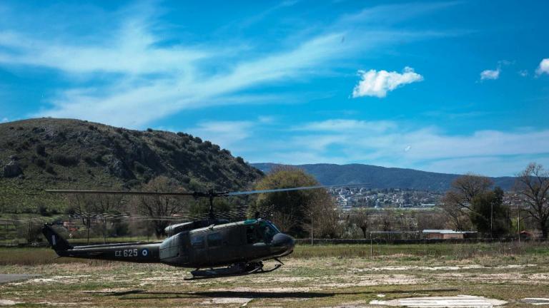 Πτήσεις επιτήρησης στρατιωτικών ελικοπτέρων πάνω από παραμεθόριες περιοχές