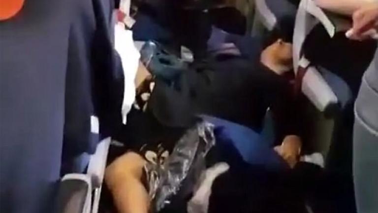 Σκηνές τρόμου εν πτήση: Επιβάτες με σπασμένα κόκαλα και εσωτερική αιμορραγία! (ΒΙΝΤΕΟ+ΦΩΤΟ)