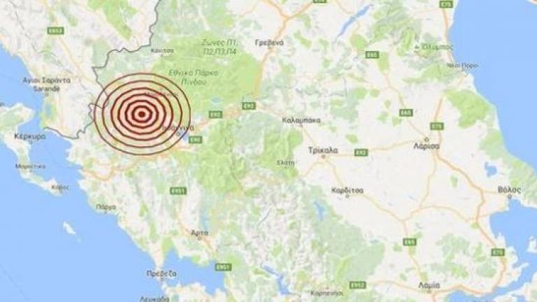 Νέος Σεισμός τάραξε και πάλι τους κατοίκους στα Ιωάννινα 