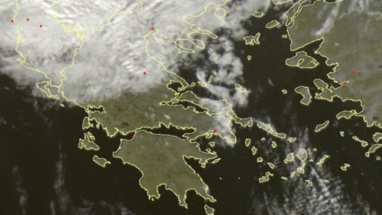 Δείτε LIVE τον καιρό στην Ελλάδα από δορυφόρο 