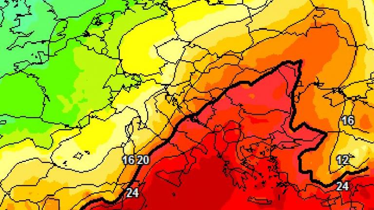 Ισχυρότατος καύσωνας την επόμενη εβδομάδα 