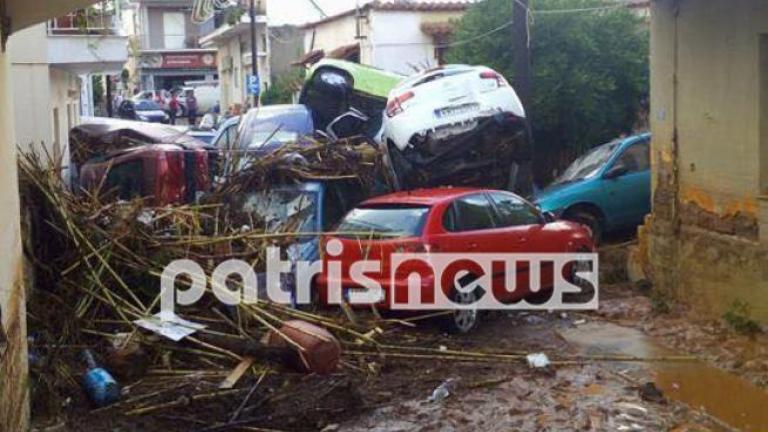 Ξεκίνησε η καταγραφή ζημιών από τις πλημμύρες στην Καλαμάτα