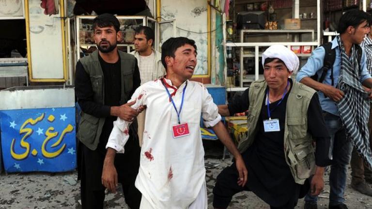 Λουτρό αίματος στην Καμπούλ:Τουλάχιστον 61 νεκροί και  207 τραυματίες