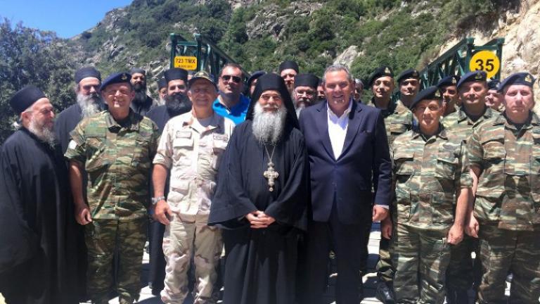 Ο Καμμένος στον εορτασμό του Προστάτη της Αεροπορίας Προφήτη Ηλία