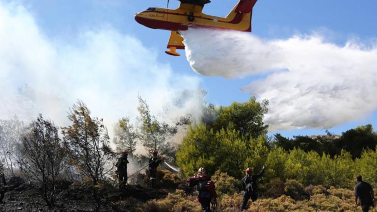 Σε εξέλιξη η πυρκαγιά στην Ανατ. Μάνη-Έως και 56 δασικές πυρκαγιές μέσα σε ένα 24ωρο