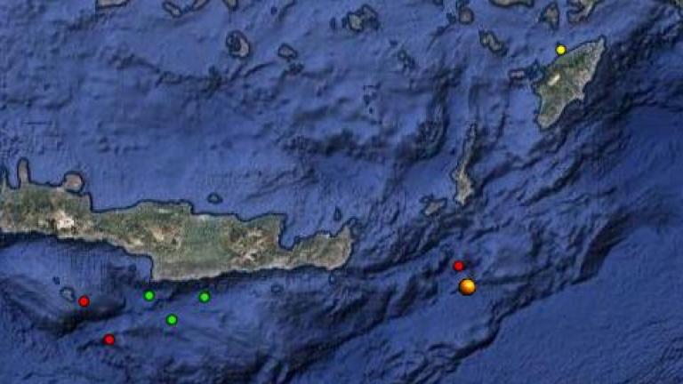 Σεισμός 4,4 Ρίχτερ ταρακούνησε Κάρπαθο και Κάσο