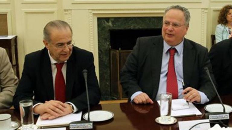 Ο Έλληνας υπουργός Εξωτερικών μαζί με τον Κύπριο ομόλογό του εξέτασαν τις εξελίξεις στο Κυπριακό