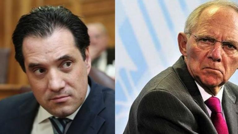 Απίστευτο! “Άδωνις Γεωργιάδης” έγραφε ως αποστολέα η βόμβα στον Σόιμπλε 