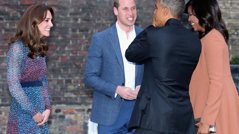 Οταν ο πρίγκιπας Τζορτζ συνάντησε τον Ομπάμα