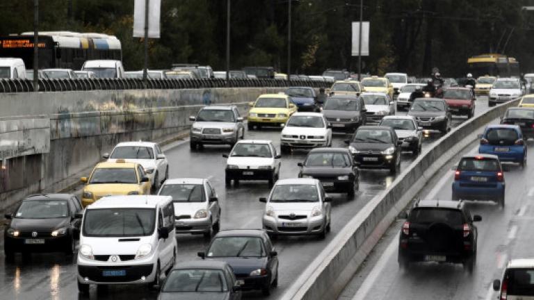 Προβληματική η κίνηση στους δρόμους της Αθήνας