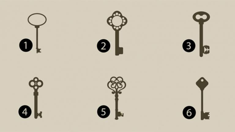 Επιλέξτε ένα από αυτά τα κλειδιά και δείτε τι λέει για τον χαρακτήρα σας