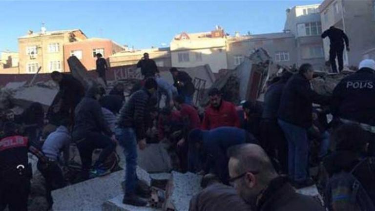 Κατάρρευση κτιρίου στην Κωνσταντινούπολη με νεκρούς