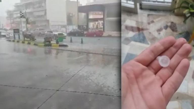 Κακοκαιρία στην Κρήτη: Χαλάζι σε Ηράκλειο και Ανώγεια - Ανεμοστρόβιλος στη Χερσόνησο