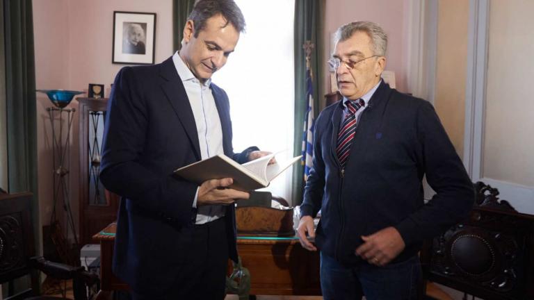 Περιοδεία του Κυριάκου Μητσοτάκη στη Λέσβο