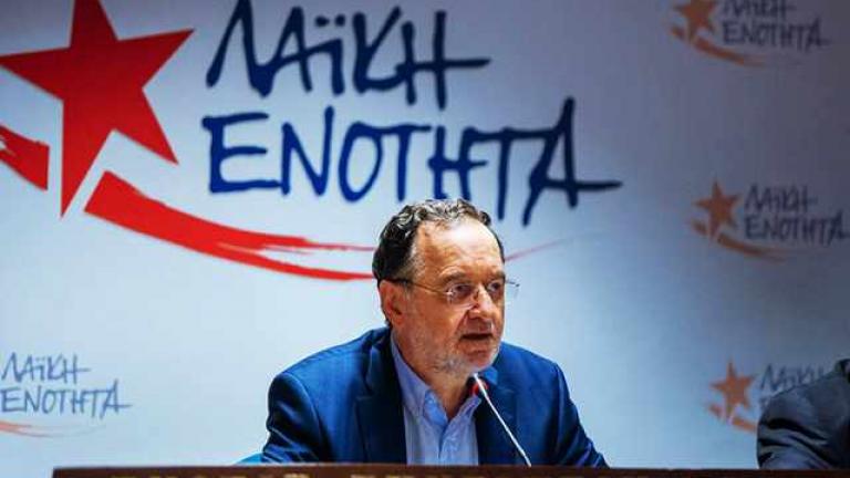 Λαφαζάνης: Το νερό είναι κοινωνικό αγαθό και δεν μπορεί να τελεί υπό κερδοσκοπία