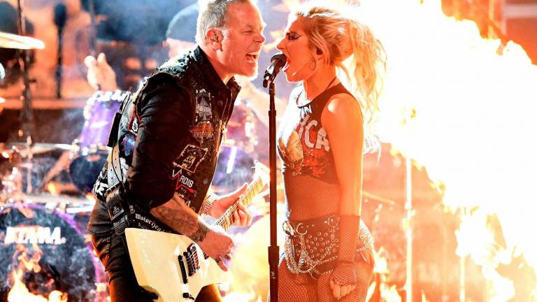 Lady Gaga και Metallica έβαλαν "φωτιά" στα Grammy - Το τατουάζ που θα της θυμίζει τη μέρα αυτή