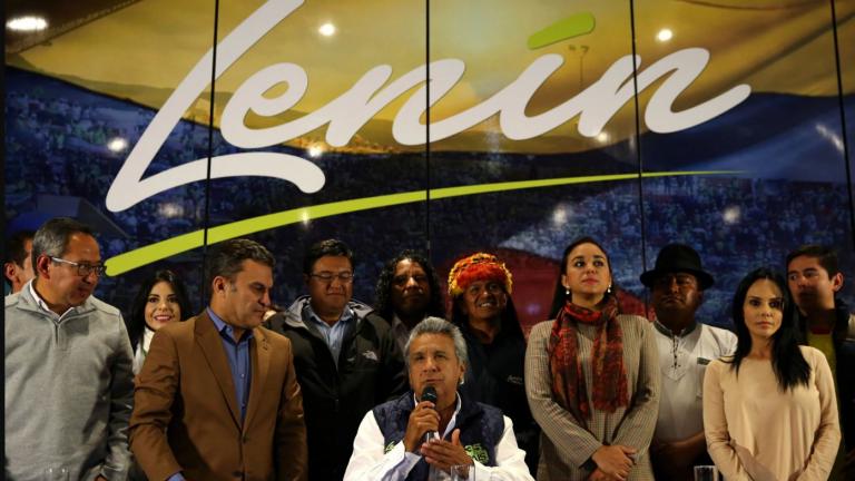 Λένιν ο νέος πρόεδρος του Εκουαδόρ