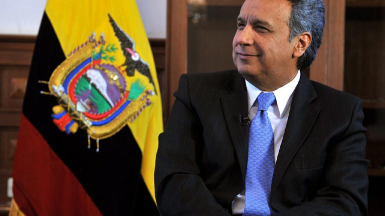 Ο διάδοχος του Κορέα, Λένιν Μορένο, νέος πρόεδρος του Εκουαδόρ