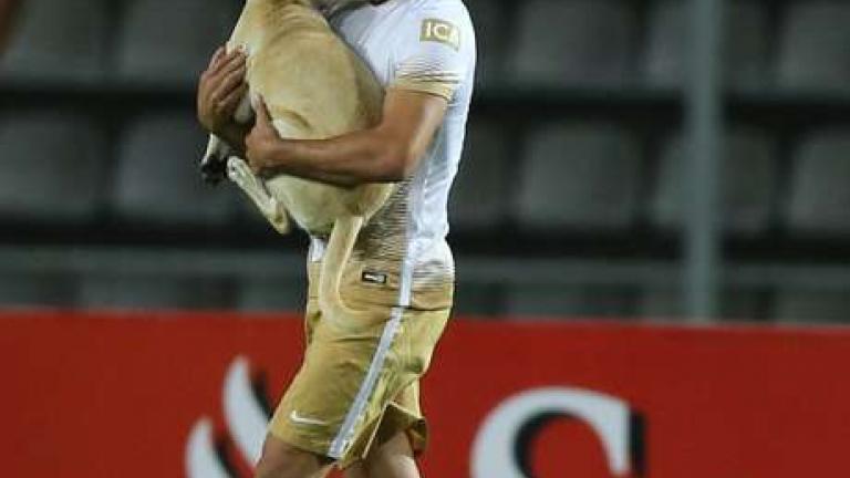 Σκύλος διέκοψε παιχνίδι στη Βενεζουέλα! (video)