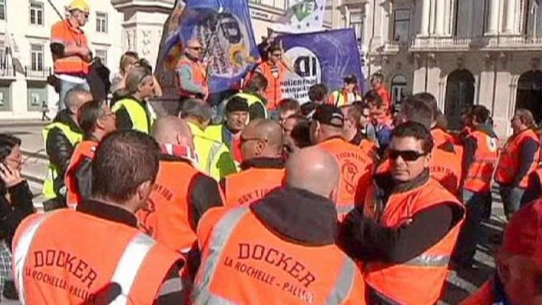 Έληξε η απεργία των λιμενεργατών της Λισαβόνας
