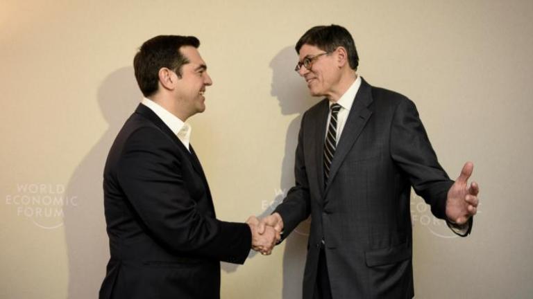 Στην Αθήνα ο υπουργός Οικονομικών των ΗΠΑ Τζακ Λιού - Αρχίζει η πίεση για μέτρα και χρέος