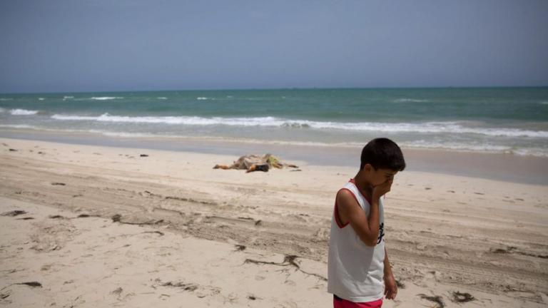 Νεκροταφείο μεταναστών οι λιβυκές ακτές-Εικόνες που σοκάρουν