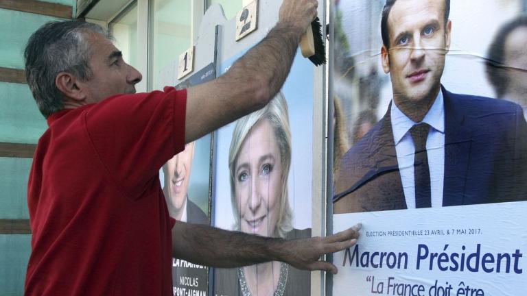 Γαλλικές εκλογές-Νέα δημοσκόπηση: Μακρόν 64%-Λεπέν 36%